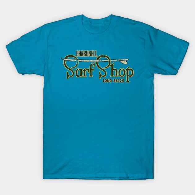 Carbonell Surf Shop T-Shirt by JCD666